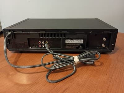 Sony VCR SLV-M10HF Video Cassette Recorder Hi-Fi Smart File W/ Remote Tested - Thumbnail 6