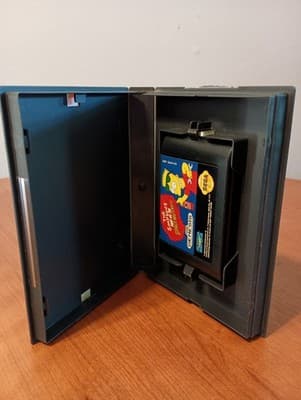 Simpsons: Bart vs. The Space Mutants (Sega Genesis, 1992) Missing Manual! Tested - Thumbnail 6