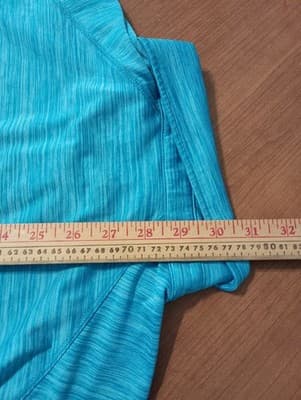 ARIAT TEK Heat Series Men's Light Blue Performance Polo Shirt Size XL - Thumbnail 6