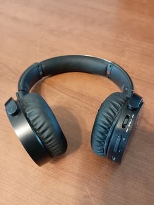 Sony MDR-XB650BT Over the Ear Headphones Black Extra Bass Bluetooth | Tested - Thumbnail 2