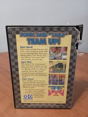 Sonic the Hedgehog 2 Sega Genesis Not For Resale No Manual Tested Works - Thumbnail 3