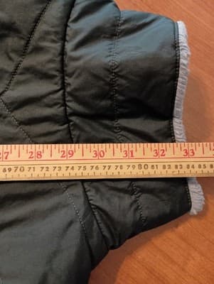 The North Face Womens Jacket XL Reversible Full Zip Puffer Sherpa Black Silver - Thumbnail 6
