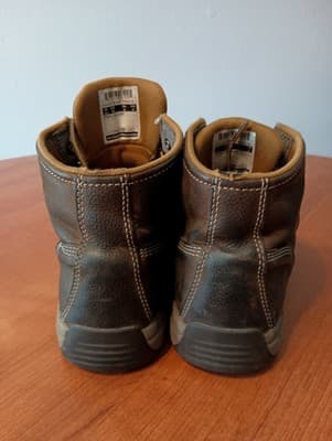 Carhartt Men's Size 11 4" Moc Toe Wedge Chukka Soft Toe Work Boot Brown CMX4023 - Thumbnail 5