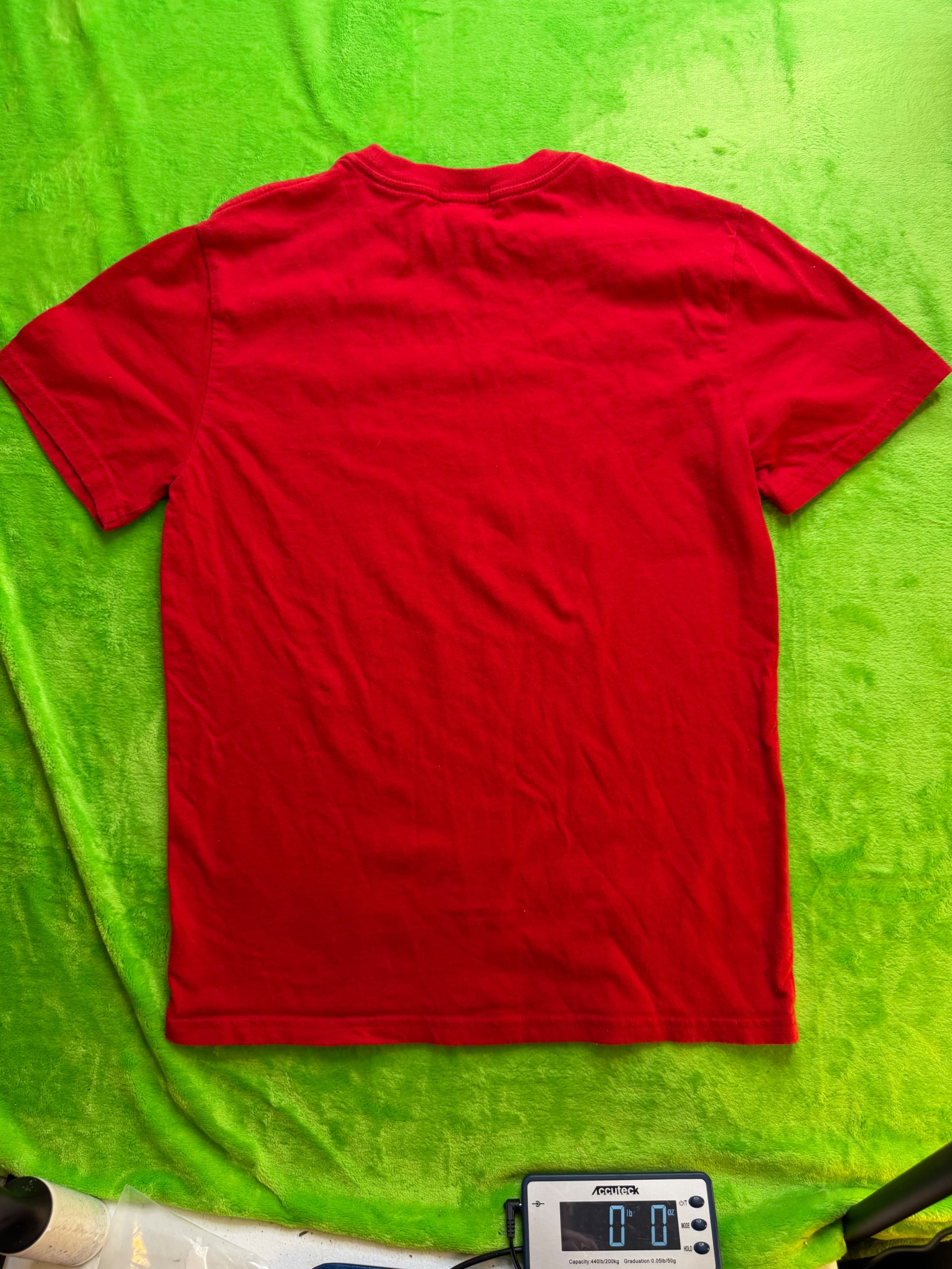 Polo Ralph Lauren Boys SS Crew Neck T-Shirt Sz L 14-16 Red Navy Pony - Thumbnail 2
