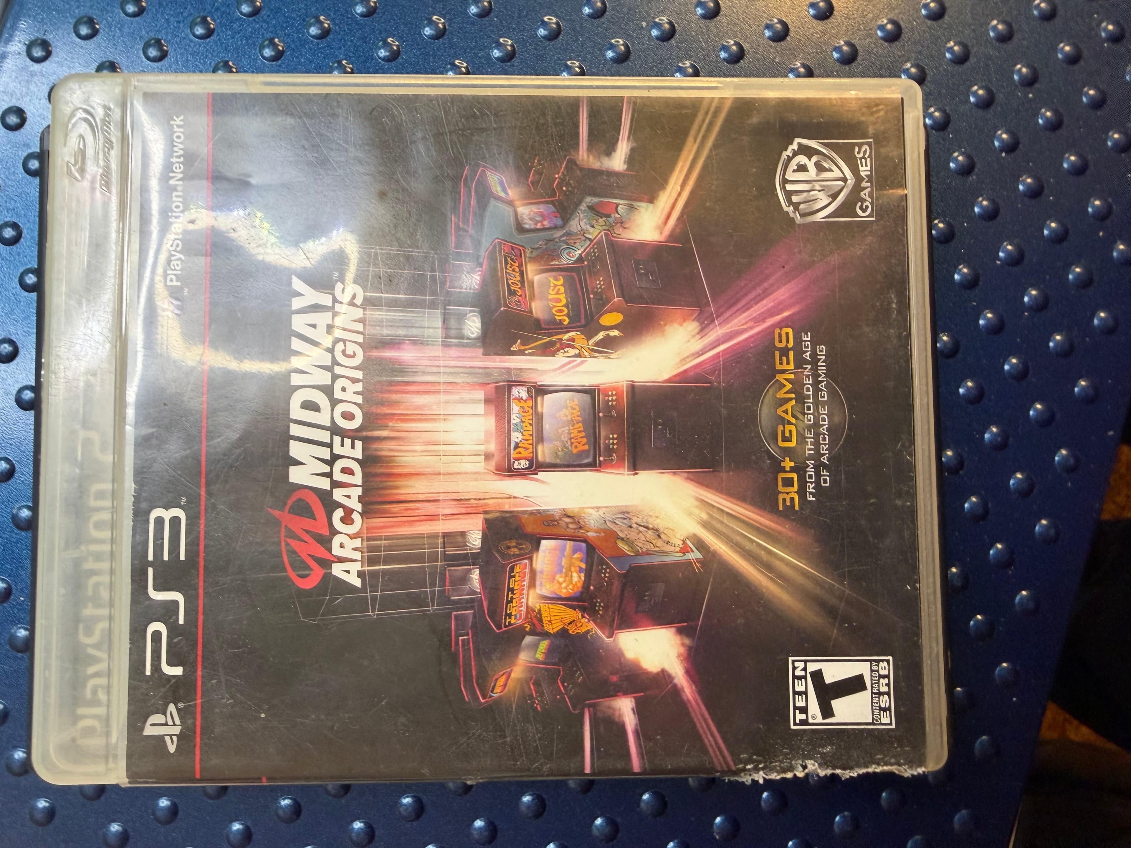Midway Arcade Origins PS3 CIB 30+ Classic Games Tested - Thumbnail 2