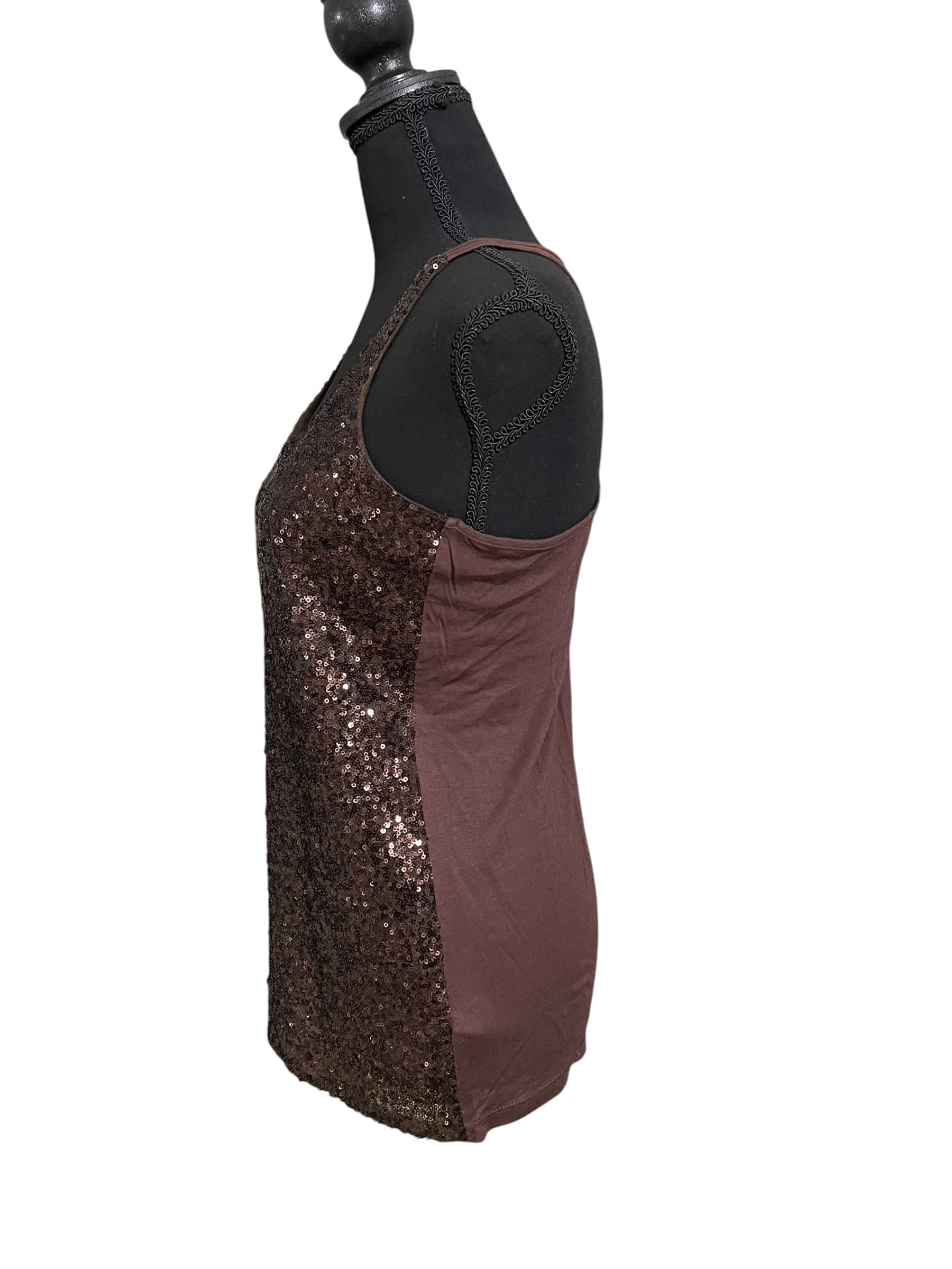 Jeans By Buffalo Women’s Racer Back Sequined Tank Top - Thumbnail 6