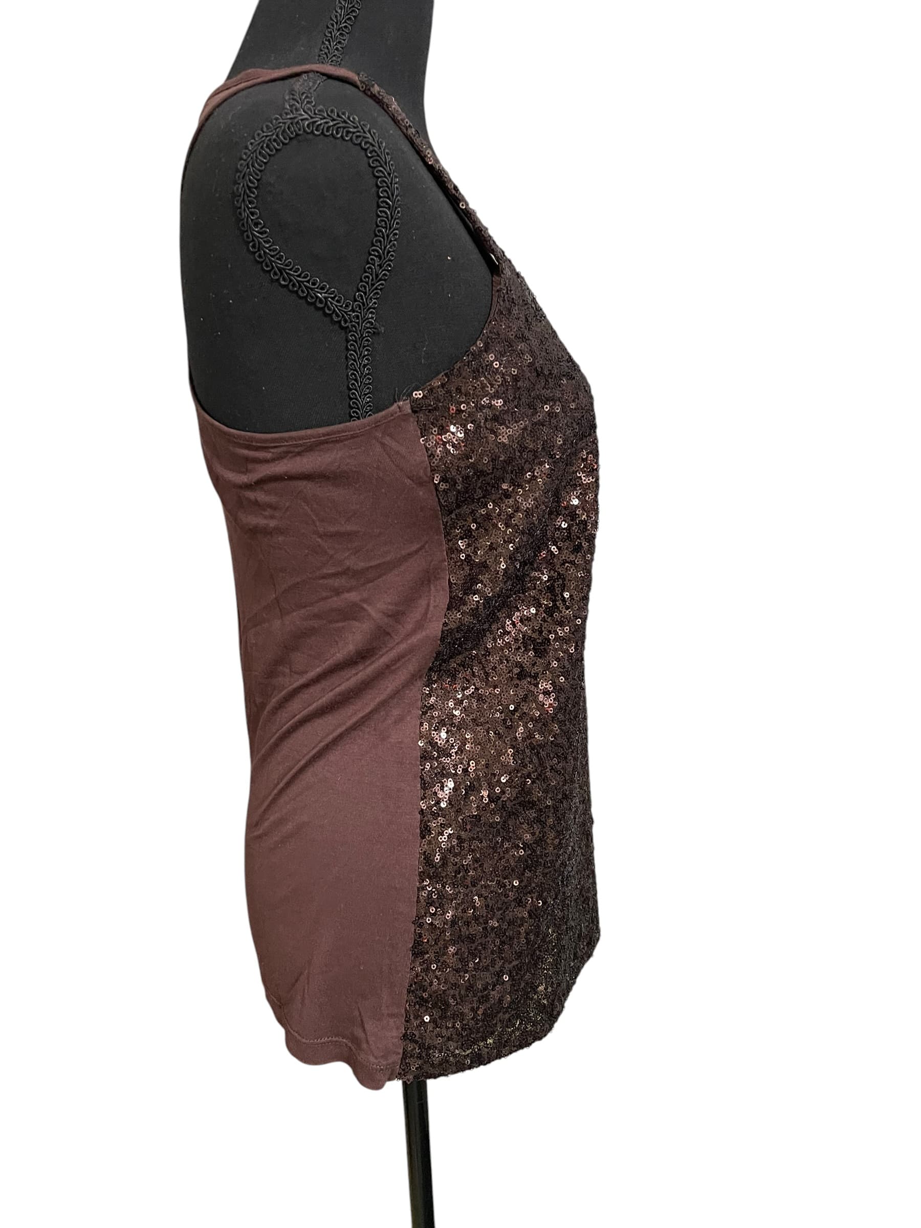 Jeans By Buffalo Women’s Racer Back Sequined Tank Top - Thumbnail 7