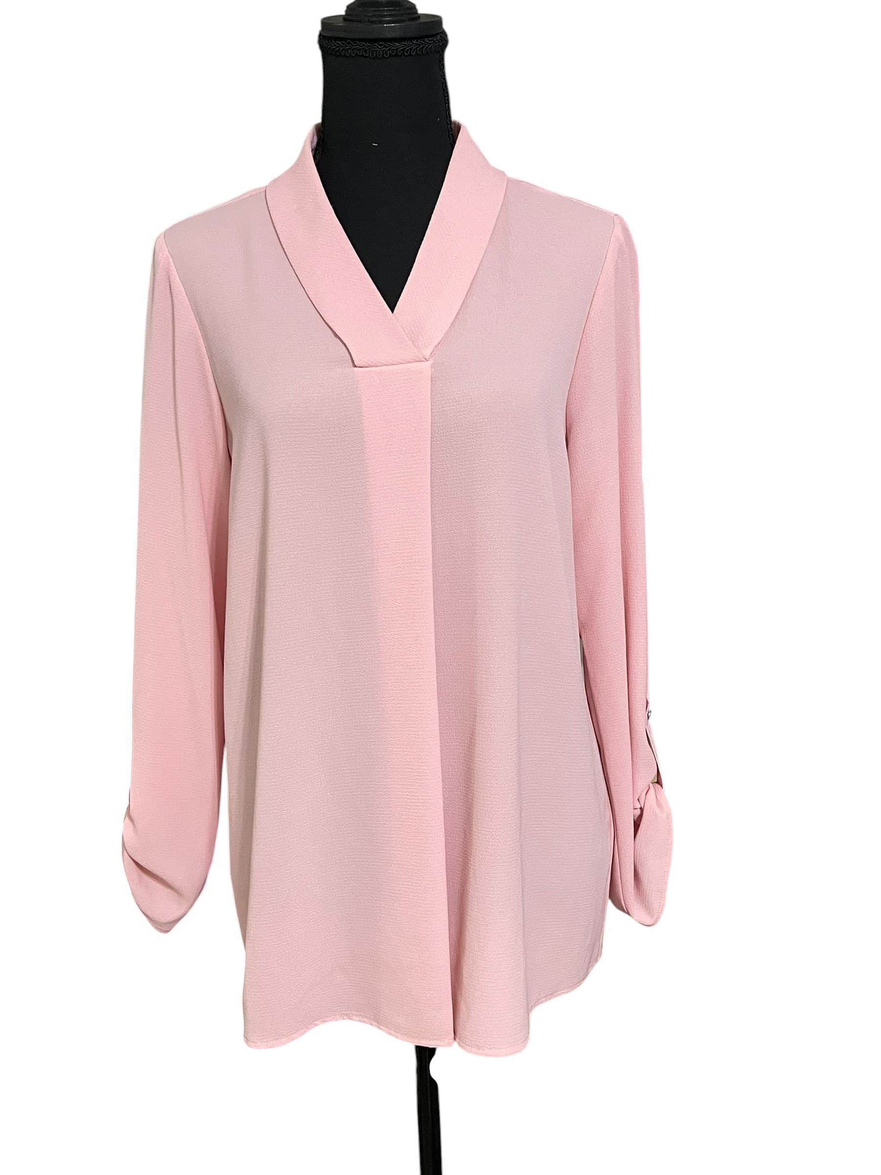Chaus Women’s L/S V-Neck Blouse/Top/Tunic - Thumbnail 2