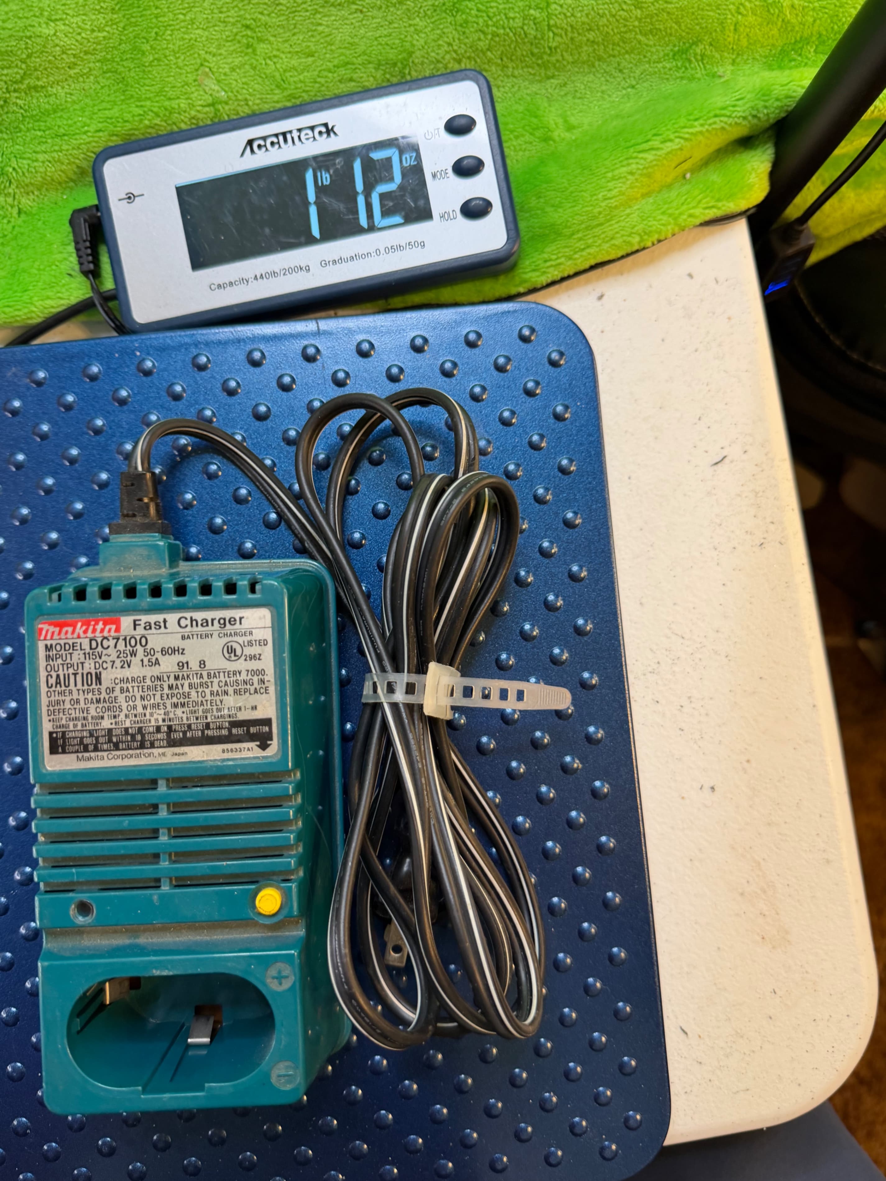 Makita DC7100 7.2V Fast Battery Charger Tested Works Made Japan - Thumbnail 3
