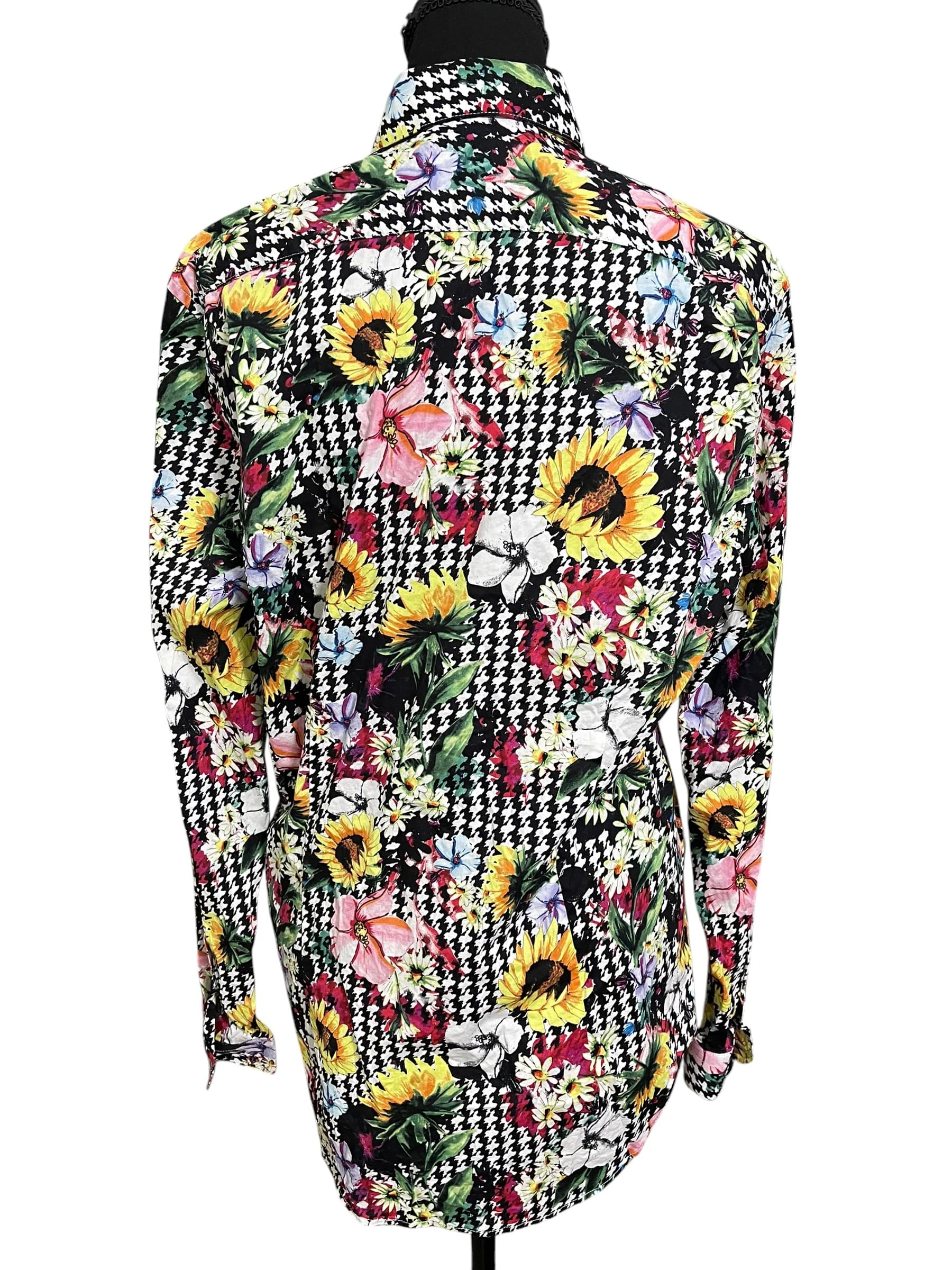 Paisley & Gray Men’s Colorful Button Up Casual Shirt - Thumbnail 8