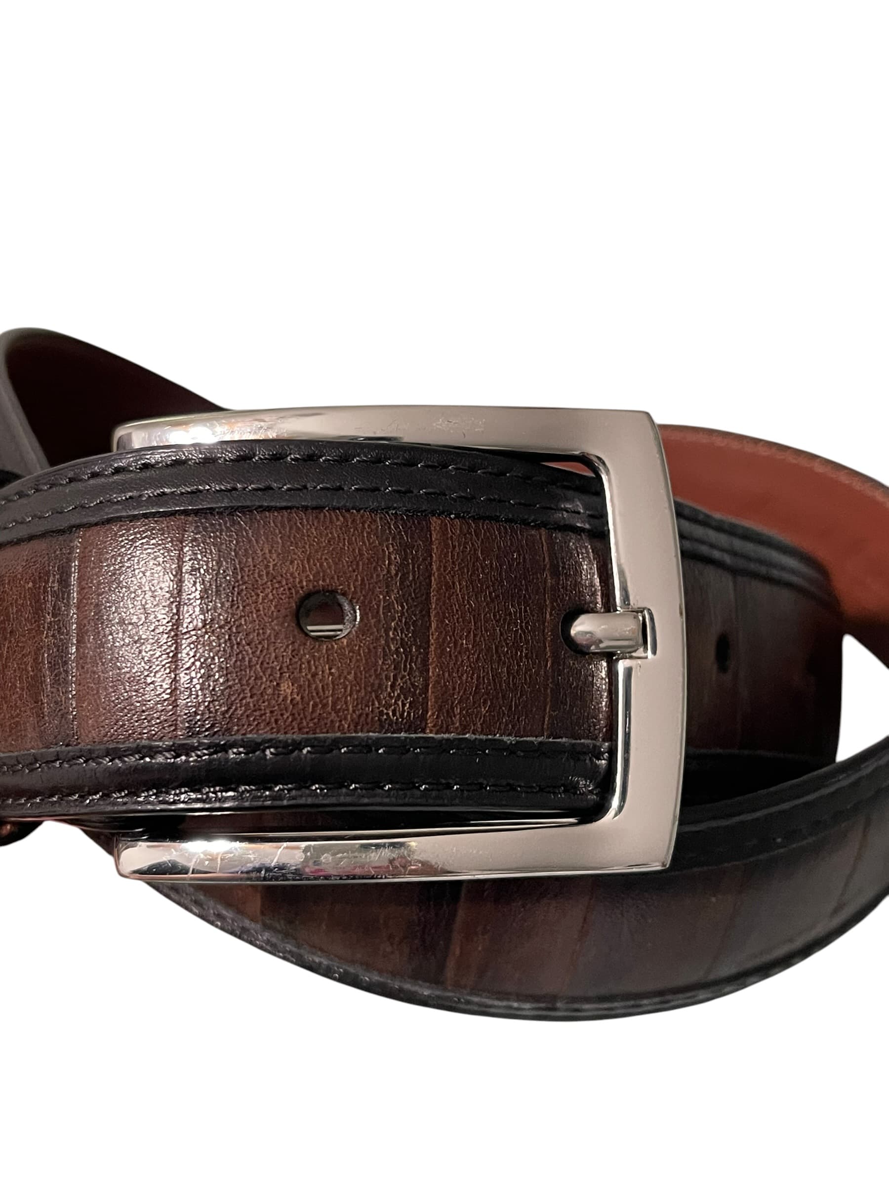 Daniel Cremieux Men’s Italian Leather Belt - Thumbnail 2