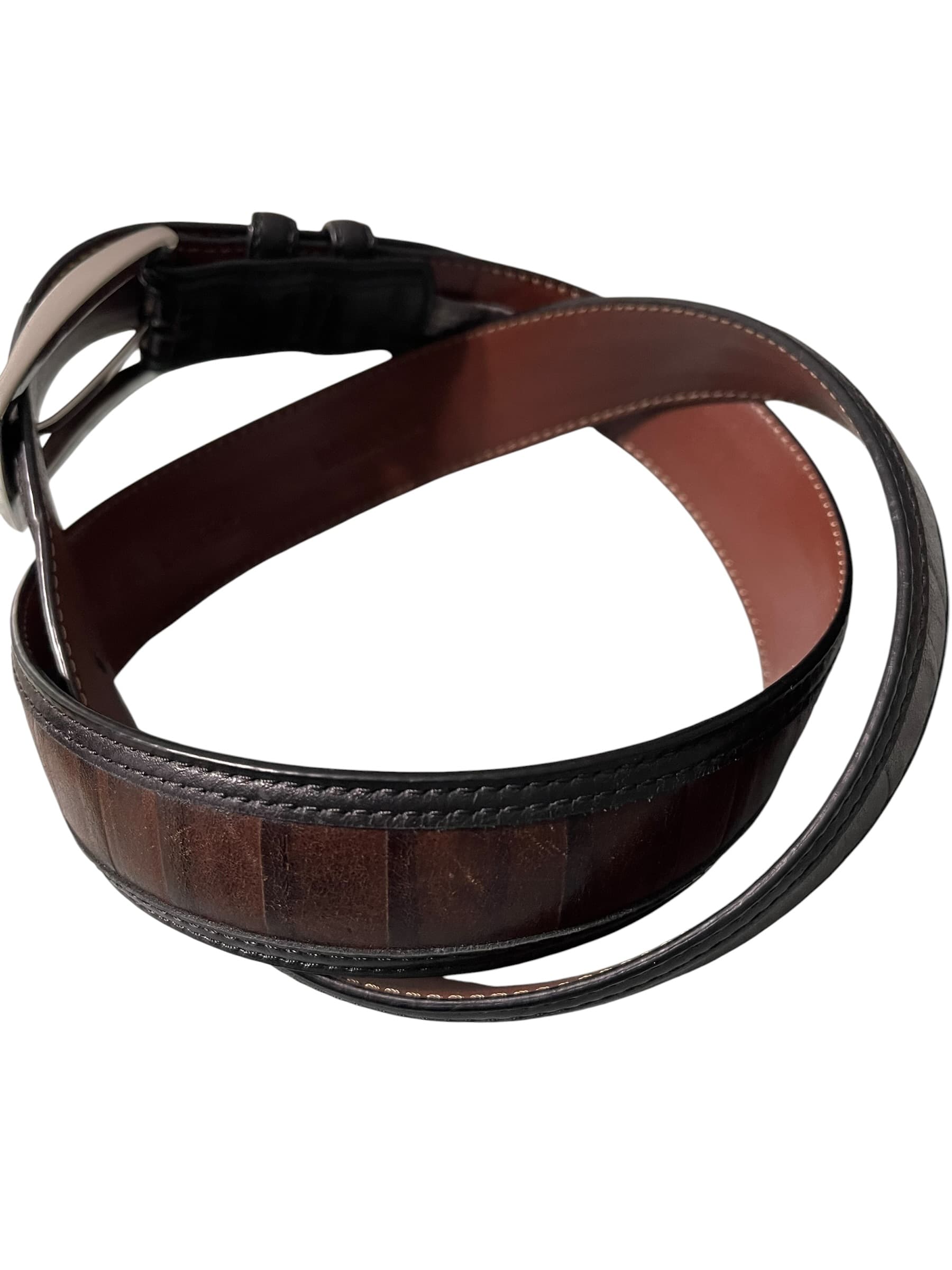 Daniel Cremieux Men’s Italian Leather Belt - Thumbnail 7