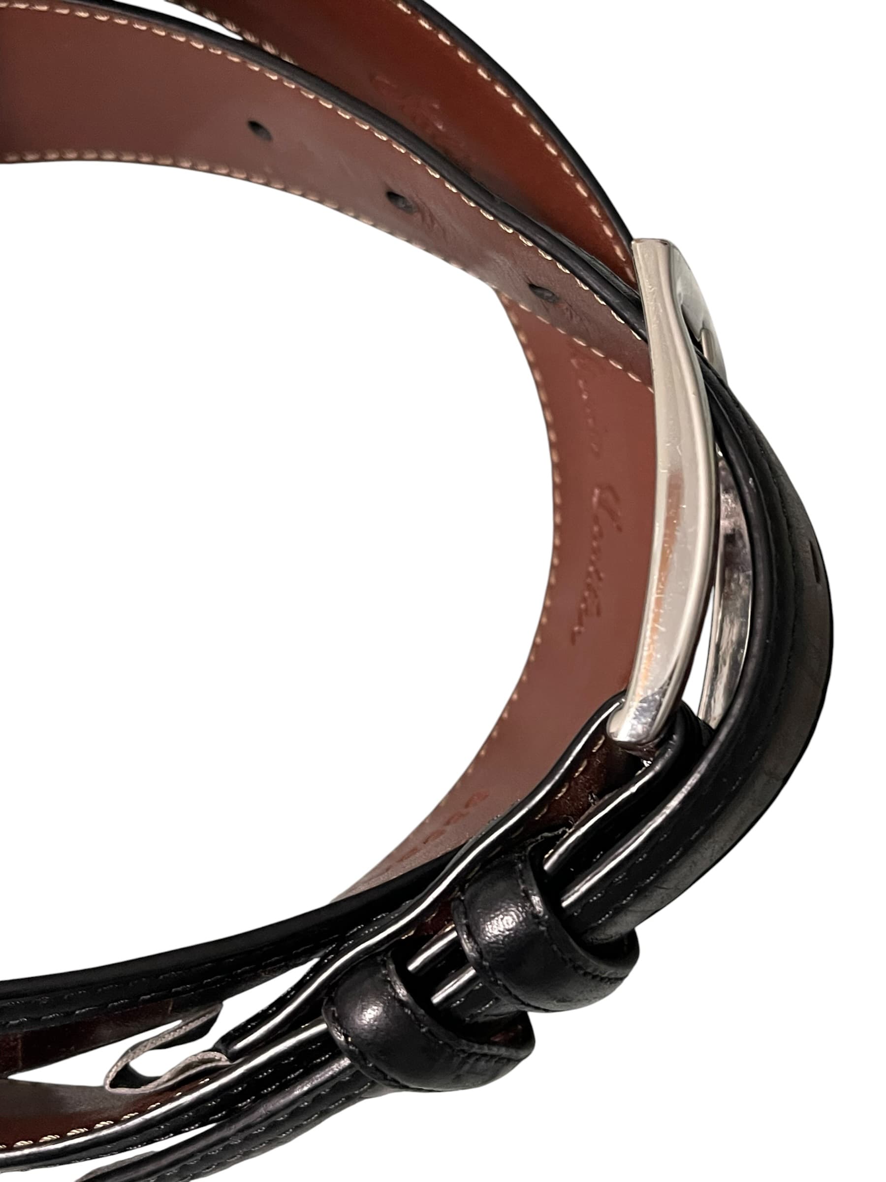 Daniel Cremieux Men’s Italian Leather Belt - Thumbnail 8