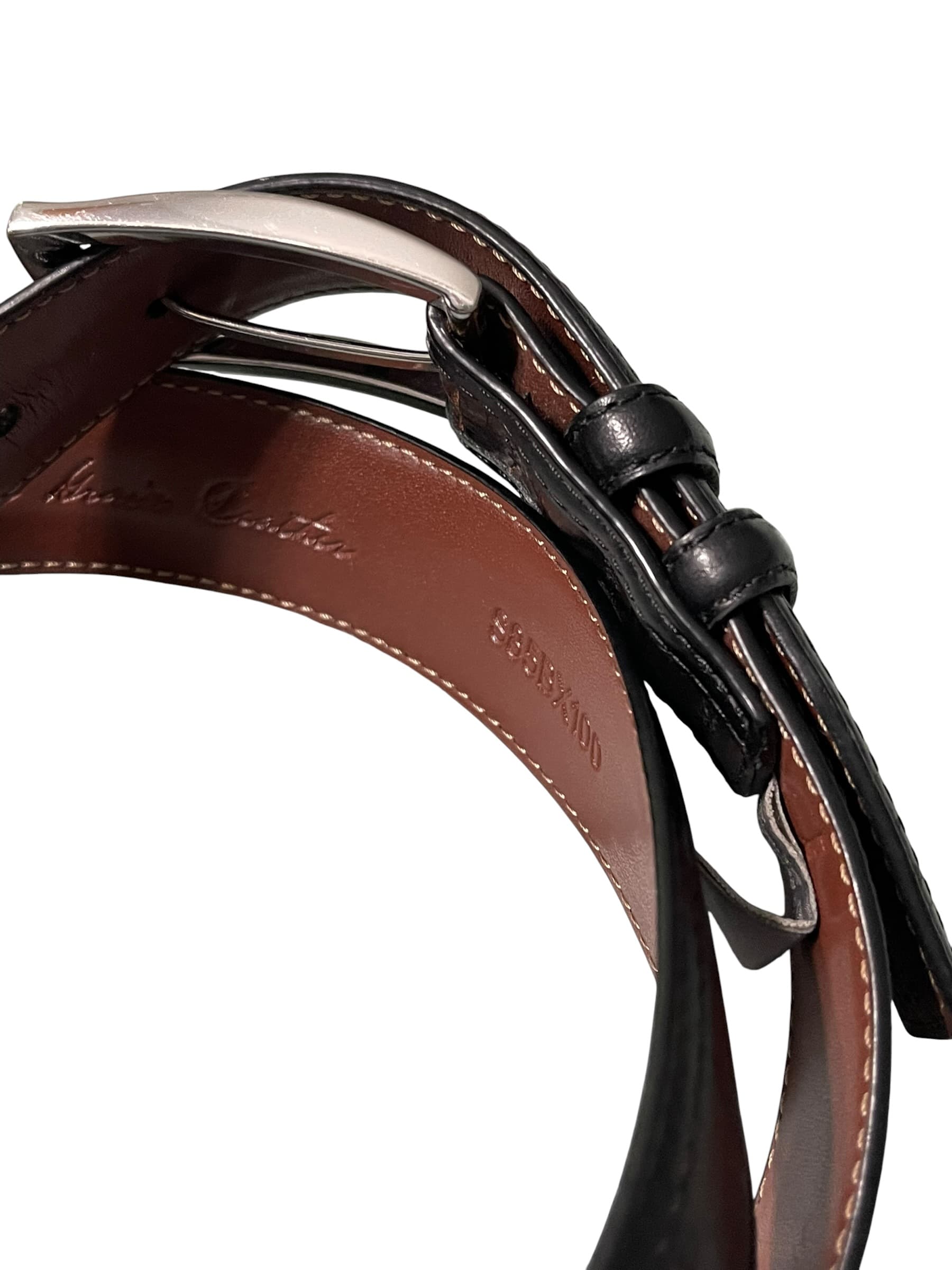 Daniel Cremieux Men’s Italian Leather Belt - Thumbnail 9