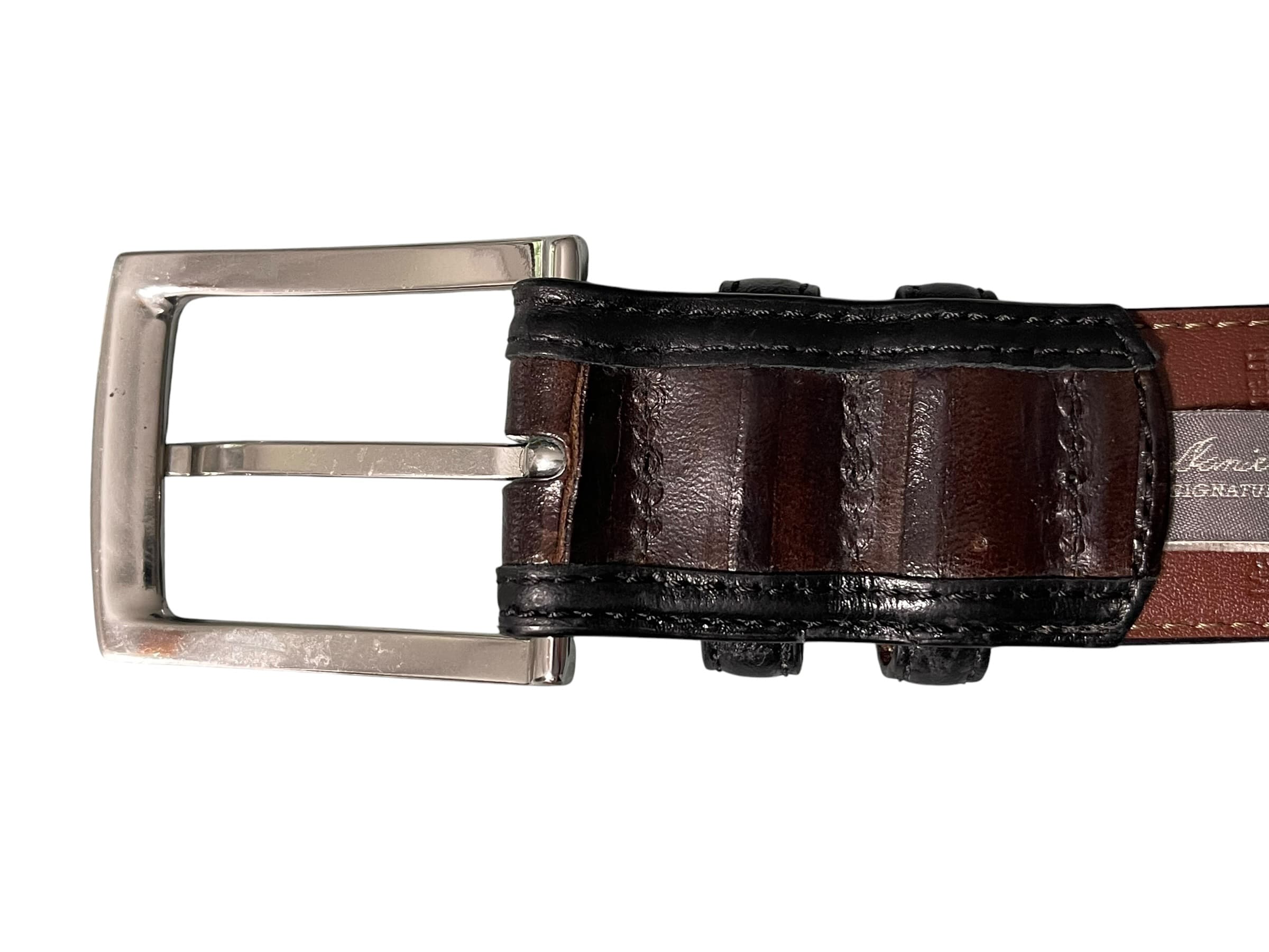 Daniel Cremieux Men’s Italian Leather Belt - Thumbnail 10