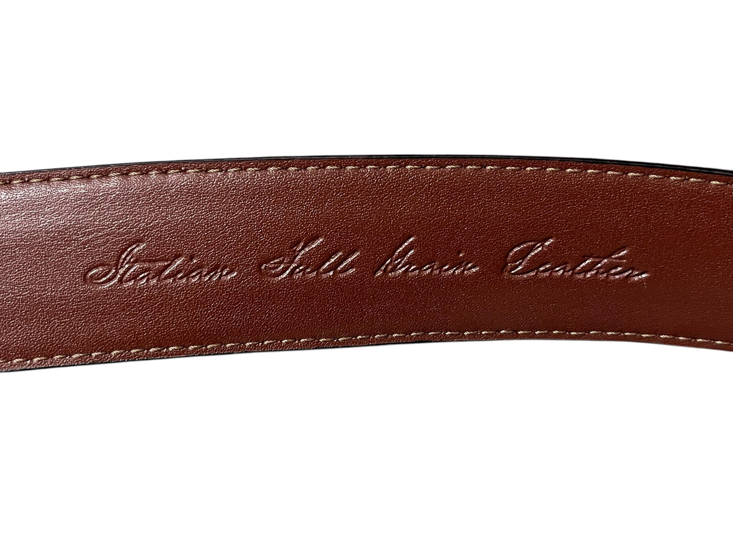 Daniel Cremieux Men’s Italian Leather Belt - Thumbnail 14