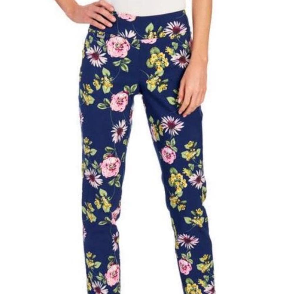 Peck & Peck Ava Floral Ankle Pant~ Size 16 - Thumbnail 4