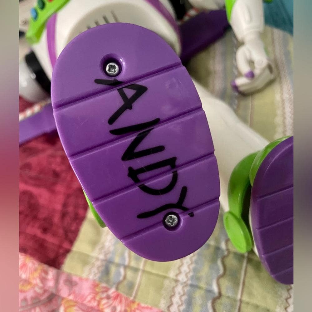 Vintage Disney Pixar Buzz Lightyear 12 Inch Interactive~ Toy Story - Thumbnail 7