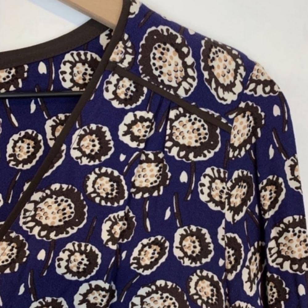 Boden Ladies Abstact Medallion Shift Dress- Midi Dress - Thumbnail 3