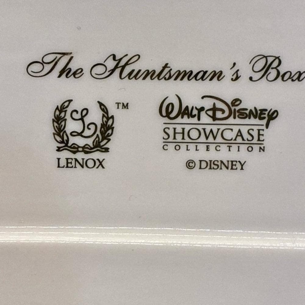 Walt Disney LENOX Showcase Collection THE HUNTSMAN'S Box Snow White~ Evil Queen - Thumbnail 10