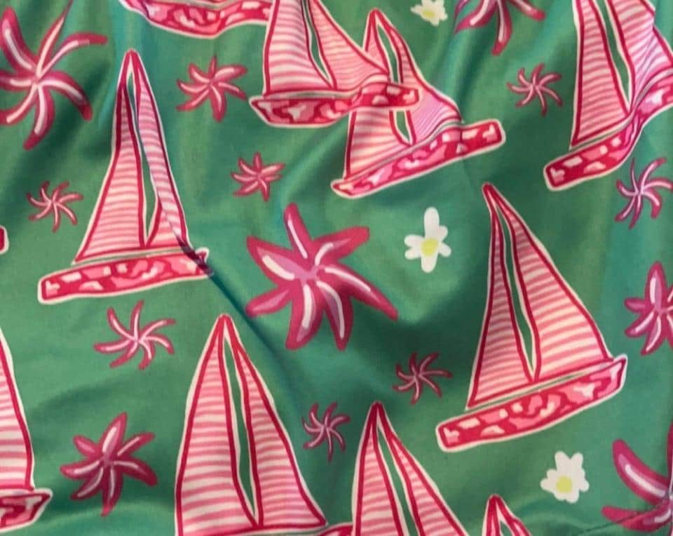Boutique “Summer Sailing” Tunic & Leggings 2 Piece Set- 0-6 Months - Thumbnail 3