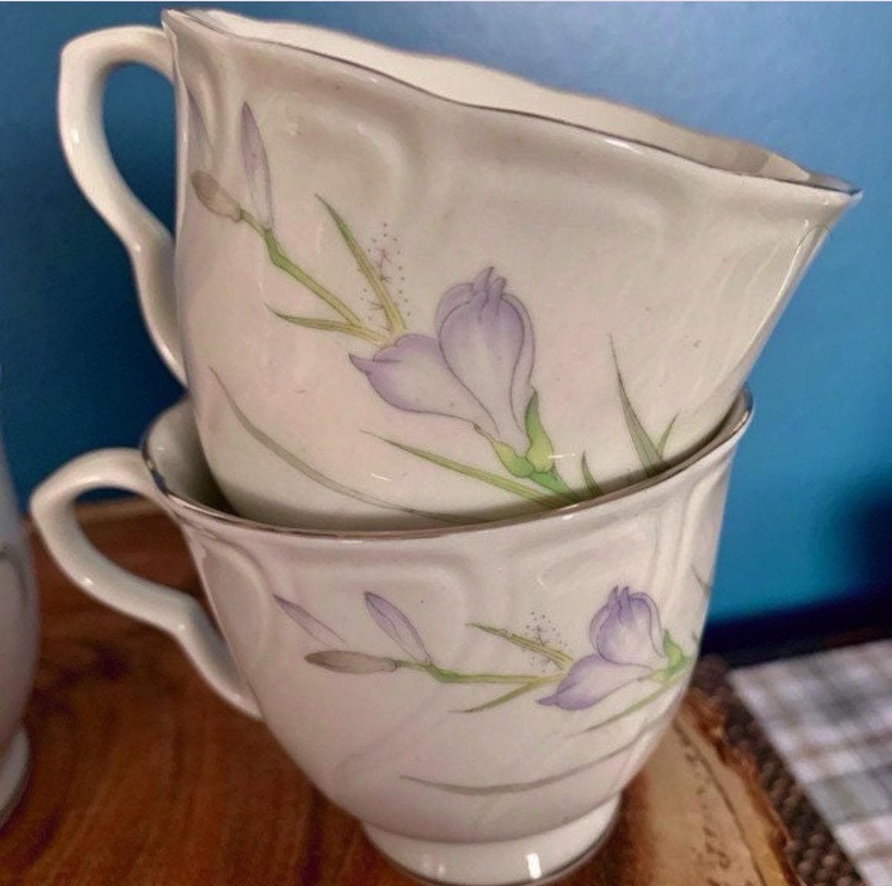 Vintage Complete Tea Set~ CAC Ceramic~~Shirley - Thumbnail 2