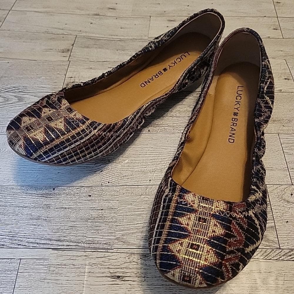 Lucky Brand Emmie Ballet Flats Size 9.5~Comes in Original Shoe Box from Dillards - Thumbnail 7