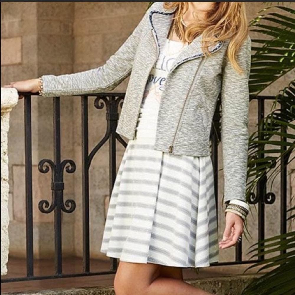 Matilda Jane Grey White Simply Skirt- Women’s M - Thumbnail 2
