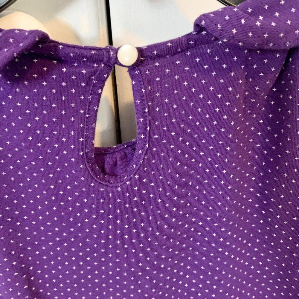 Ralph Lauren Purple Ruffle Dress- 24 Months - Thumbnail 6