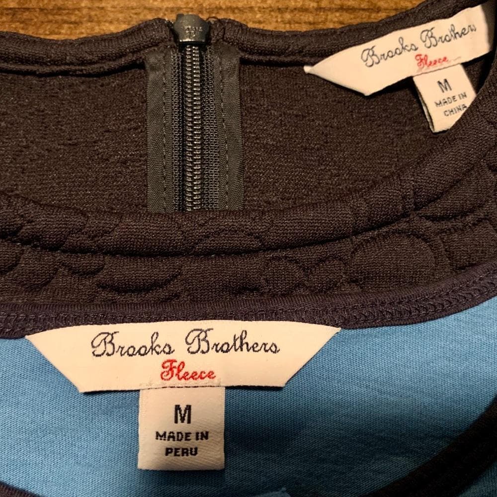 Two Brooks Brother Fleece Tops - Thumbnail 2