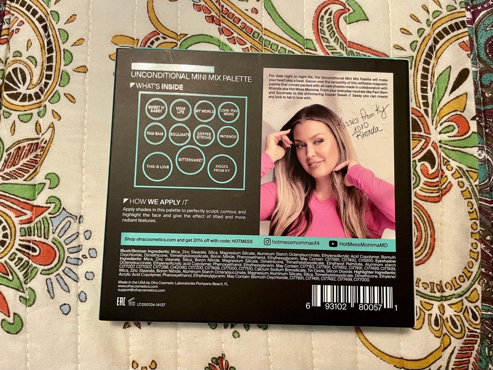 OFRA X HOT MESS Momma New in Box Palette - Thumbnail 6