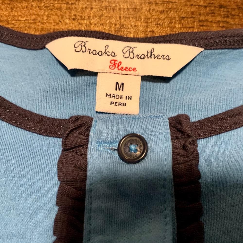 Two Brooks Brother Fleece Tops - Thumbnail 4
