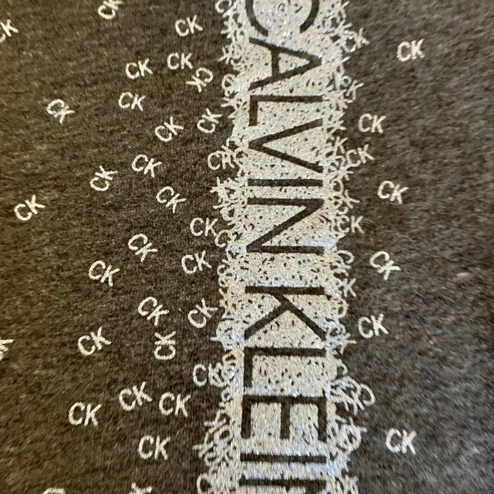 Calvin Klein Girl’s Grey/Silver Top - Thumbnail 6