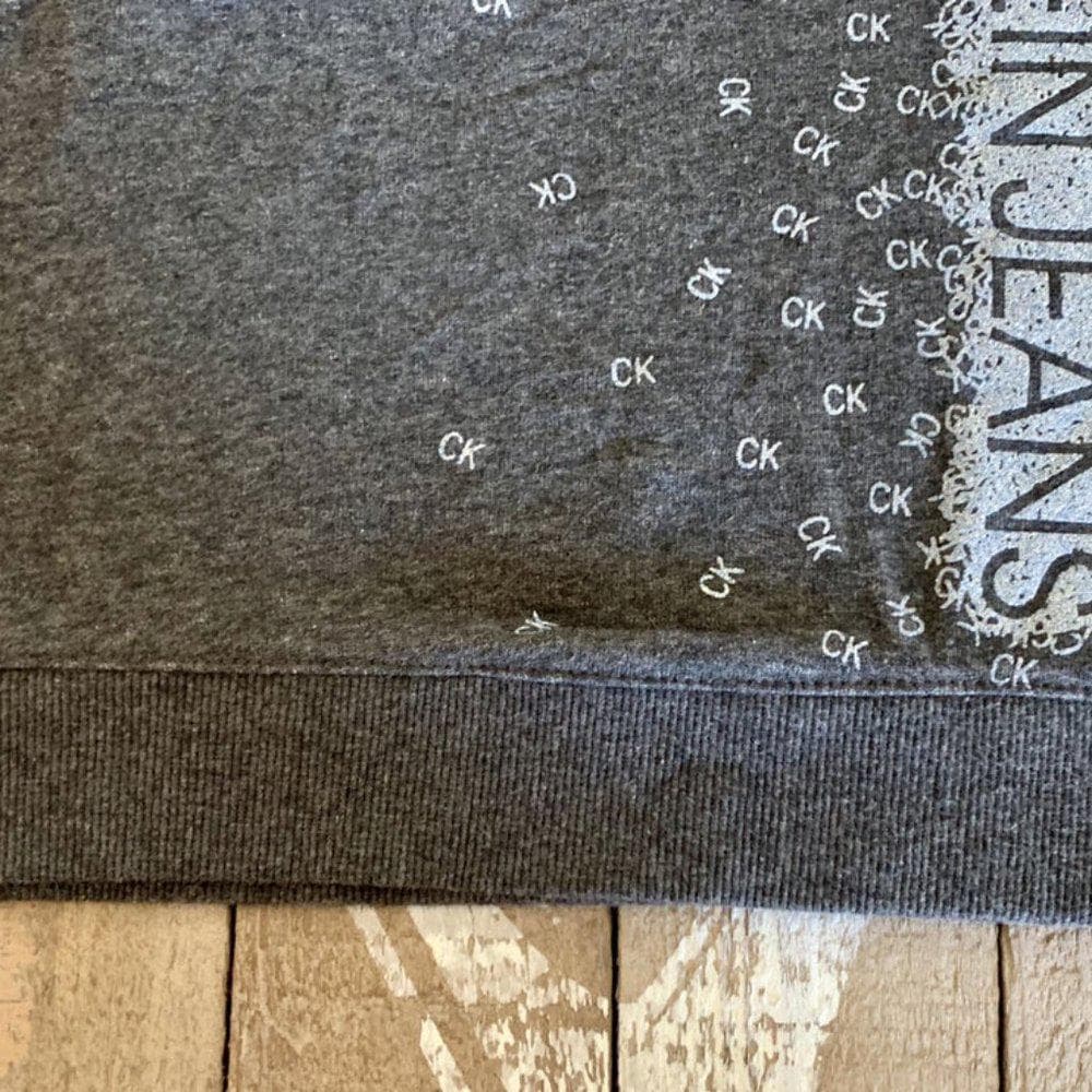 Calvin Klein Girl’s Grey/Silver Top - Thumbnail 5