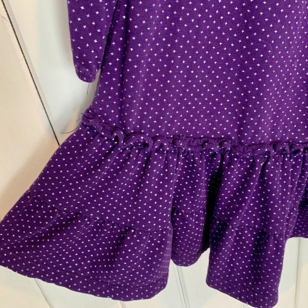 Ralph Lauren Purple Ruffle Dress- 24 Months - Thumbnail 7
