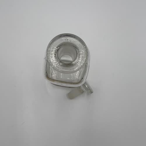 Antique Apothecary Liq Antisept Glass Medicine Bottle w/stopper 1880s - Thumbnail 3