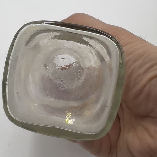 Antique 6" Apothecary Lic Aromat Alk Glass Medicine Bottle w/stopper 1880s - Thumbnail 6