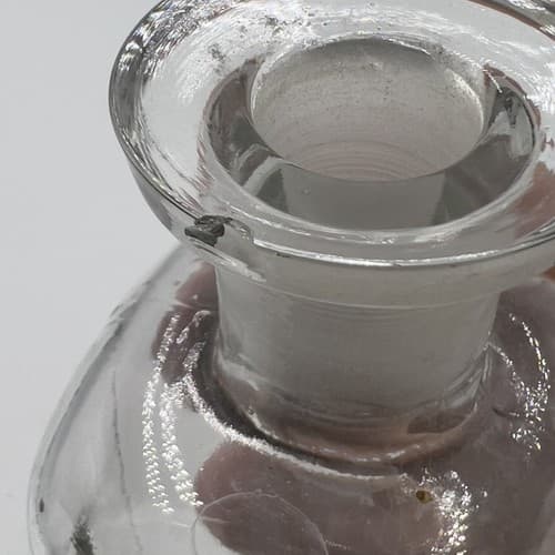 Antique 6" Apothecary Tr Aurant Dulc Glass Medicine Bottle w/stopper 1880s - Thumbnail 5