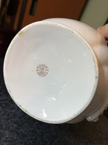 VTG Austria Austrian Teapot With Lid Floral - Thumbnail 7