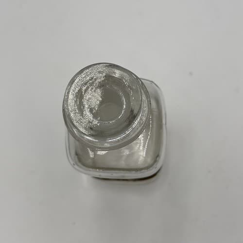Antique 6" Apothecary Sp Camph Glass Medicine Bottle w/stopper 1880s - Thumbnail 3