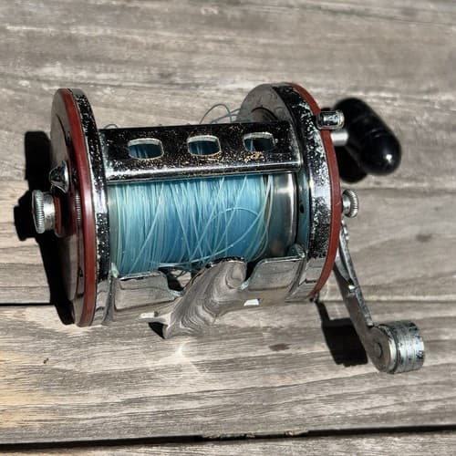 Vintage Penn 500 Jigmaster Fishing Reel USA Made - Thumbnail 5