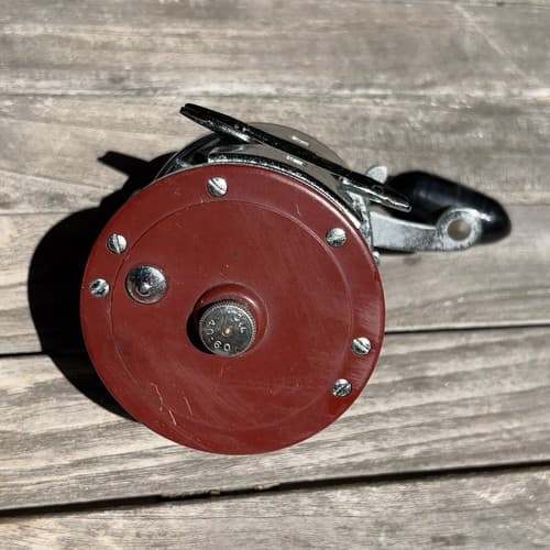 Vintage Penn 500 Jigmaster Fishing Reel USA Made - Thumbnail 3