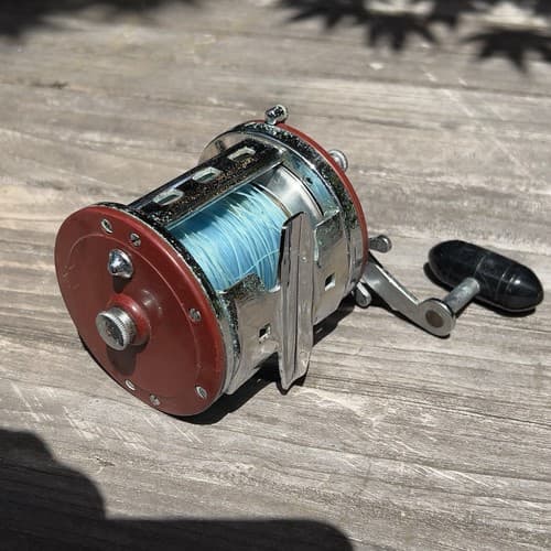 Vintage Penn 500 Jigmaster Fishing Reel USA Made - Thumbnail 2