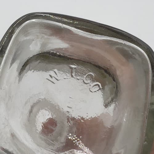 Antique 6" Apothecary Tr Aurant Dulc Glass Medicine Bottle w/stopper 1880s - Thumbnail 6