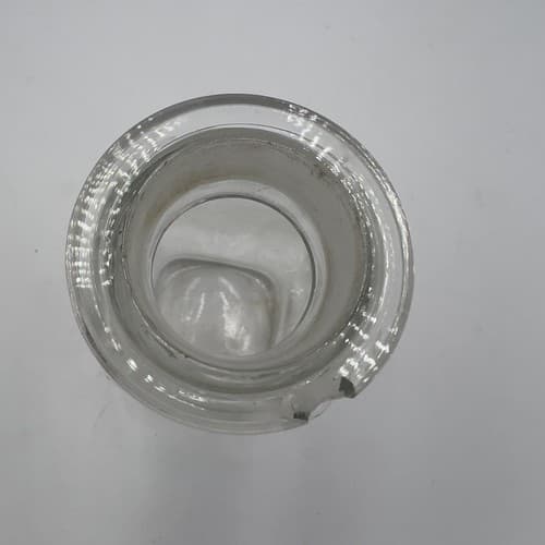 Antique 6" Apothecary 1.25" Opening Glass Medicine Bottle w/stopper 1880s - Thumbnail 3