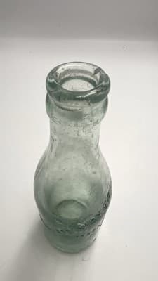 Vintage William Mayer Freehold Soda Bottle Embossed Rare 7.5" - Thumbnail 4