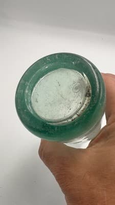Vintage William Mayer Freehold Soda Bottle Embossed Rare 7.5" - Thumbnail 5