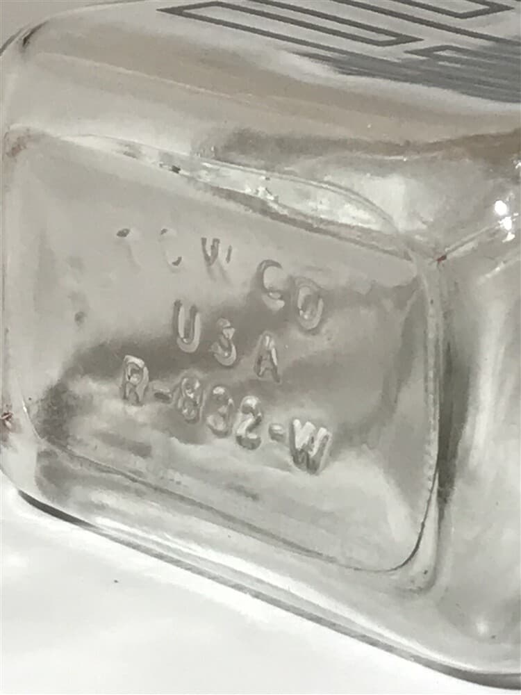 VINTAGE TCW CO LIQUOR DISTILLERY SCOTCH DECANTER BOTTLE USA - Thumbnail 5