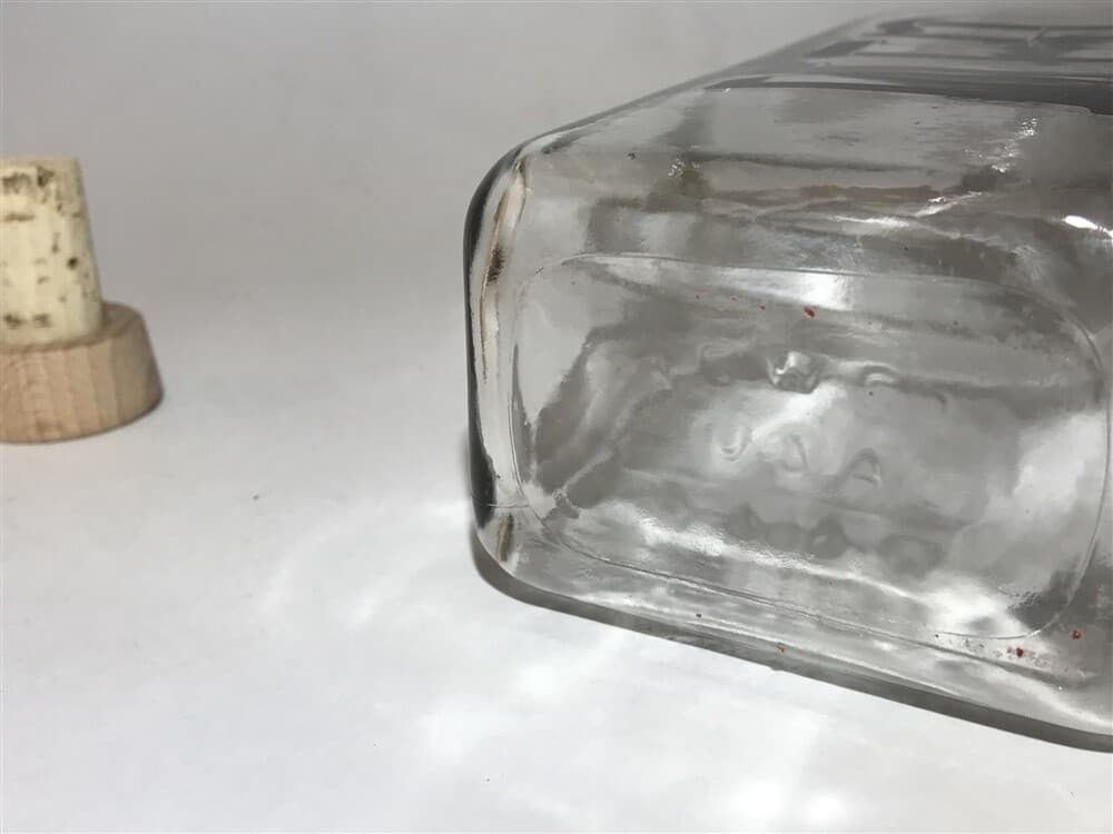 VINTAGE TCW CO LIQUOR DISTILLERY SCOTCH DECANTER BOTTLE USA - Thumbnail 4