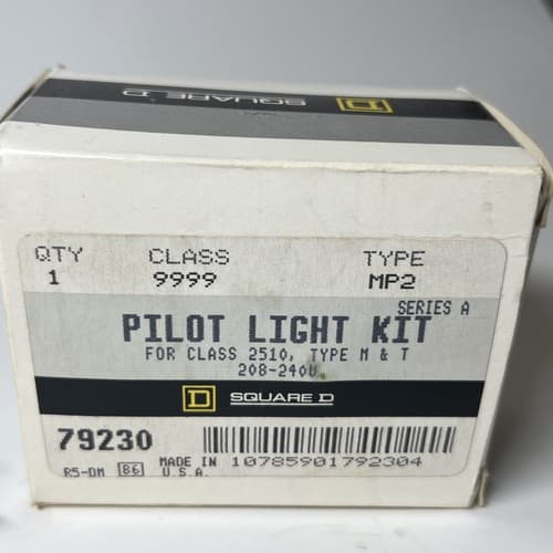 NEW Square D 79230 Pilot Light Kit for Class 2510 - Thumbnail 2